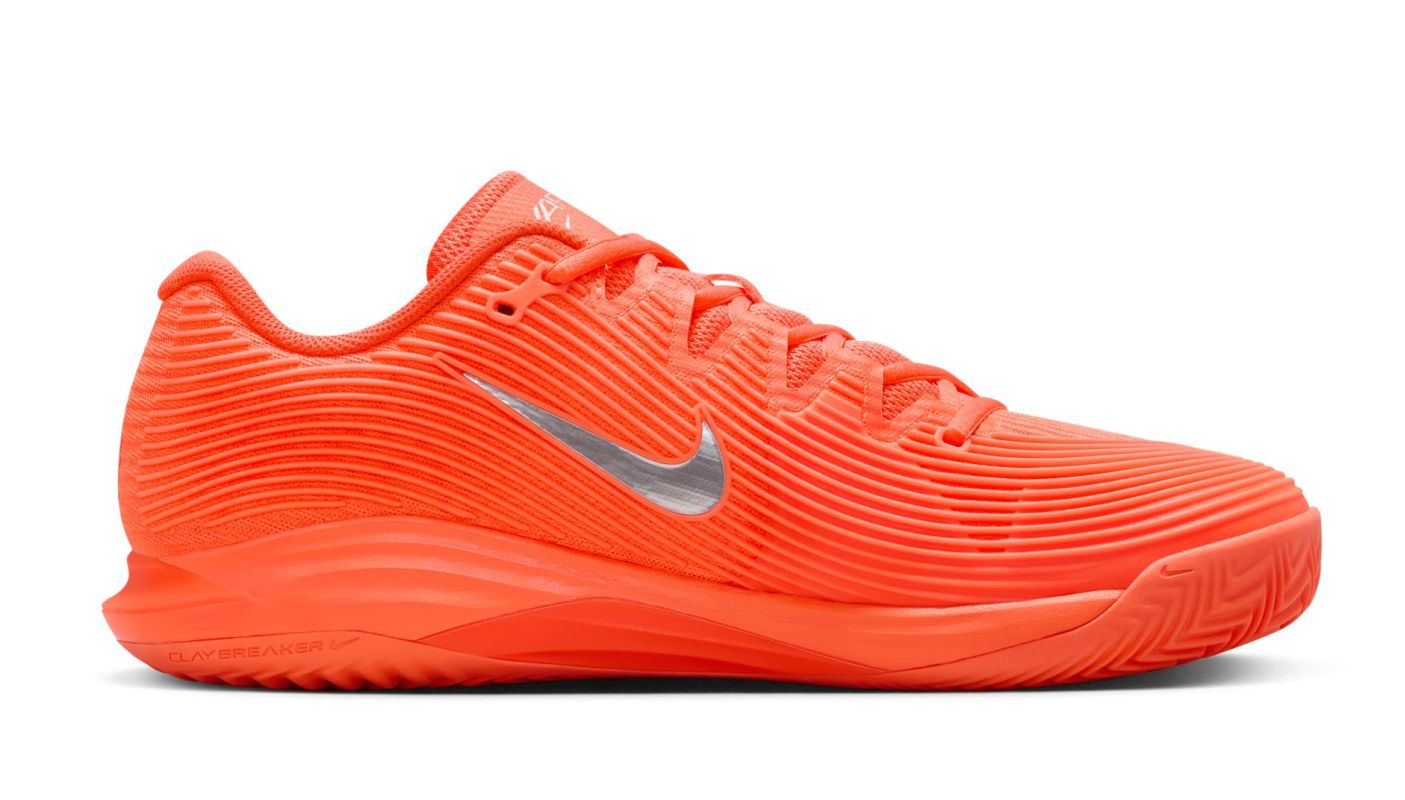 Nike Zoom Vapor 12 Clay Premium - hyper crimson/metallic silver 